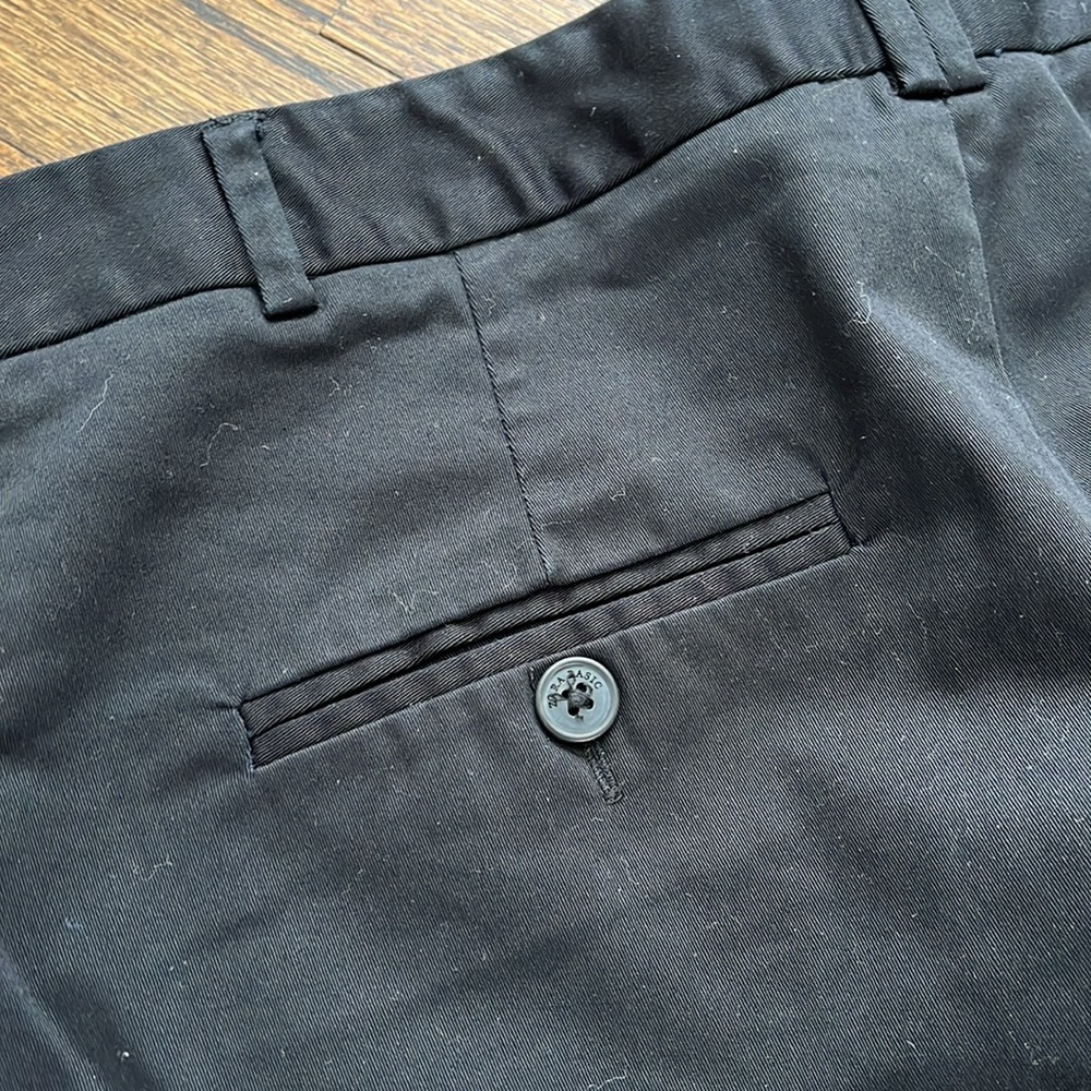 Zara Basics Women’s Black Dress Pants Workwear - size 6 - Picture 6 of 11